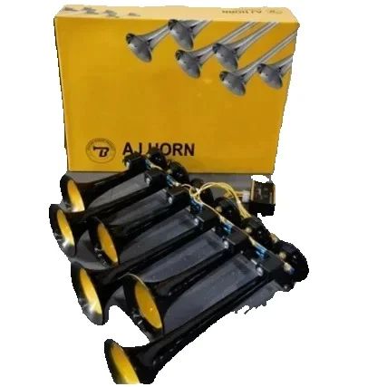 Musical Instrument Tuba - 36-Ton Elektronische Musik-Lufthupe 6-Röhren Metall-Steuerknopf Superlauter