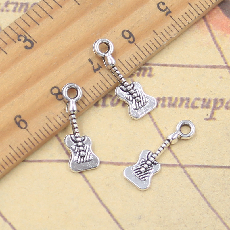 Musical Instrument Like Guitar - 30 Stück Charms Schöne Instrument Gitarre