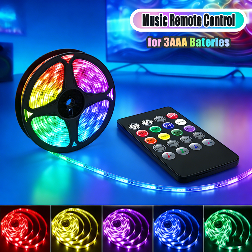 Musical Instrument Tuba - 5V LED-Lichtstreifen, dimmbar, farbwechselnde Röhren, USB-betrieben,