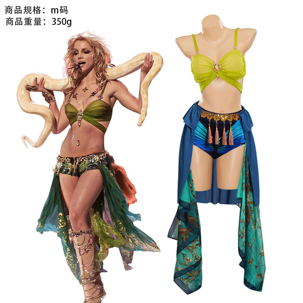 Musical Instrument Tuba - Britney Spears Tropical Snake Musikvideo Cosplay-Set