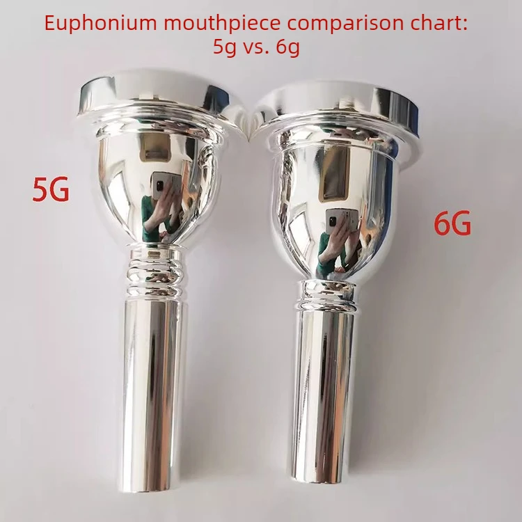 Musical Instrument Tuba - Blasinstrument-Zubehör - Präzises kleines Trombonen-Mundstück aus