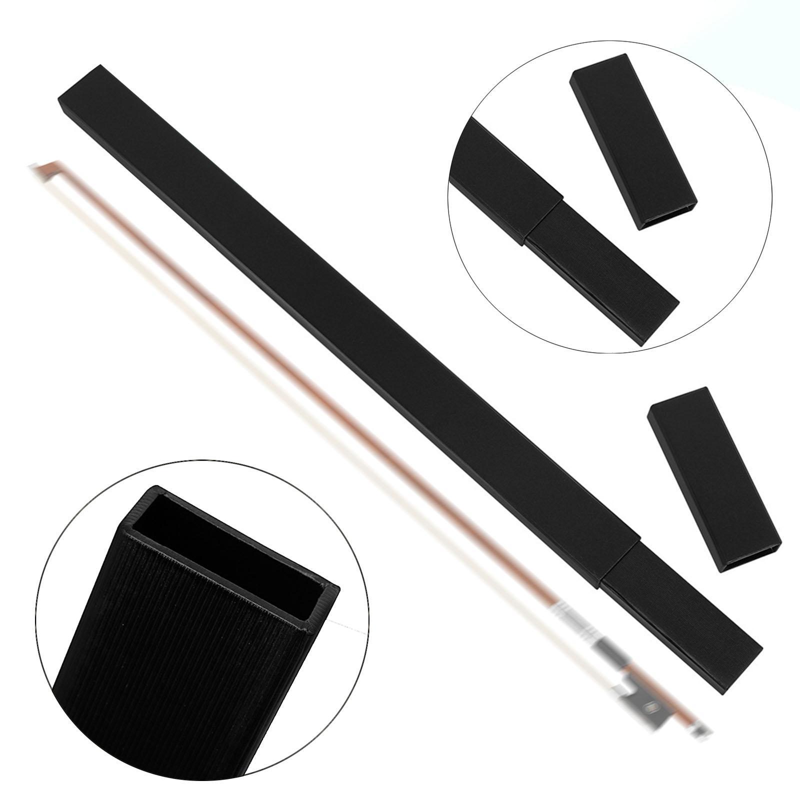 Musical Instrument Viola - Karton-Geigenbogen-Aufbewahrungsbox mit ordentlichem Verschluss, Reise-Bogenbox für