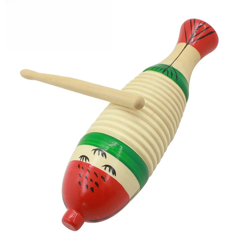 Musical Instrument For Toddlers - Holz-Fischspiel Orff Perkussionsinstrument Musikalisches Lernspielzeug für