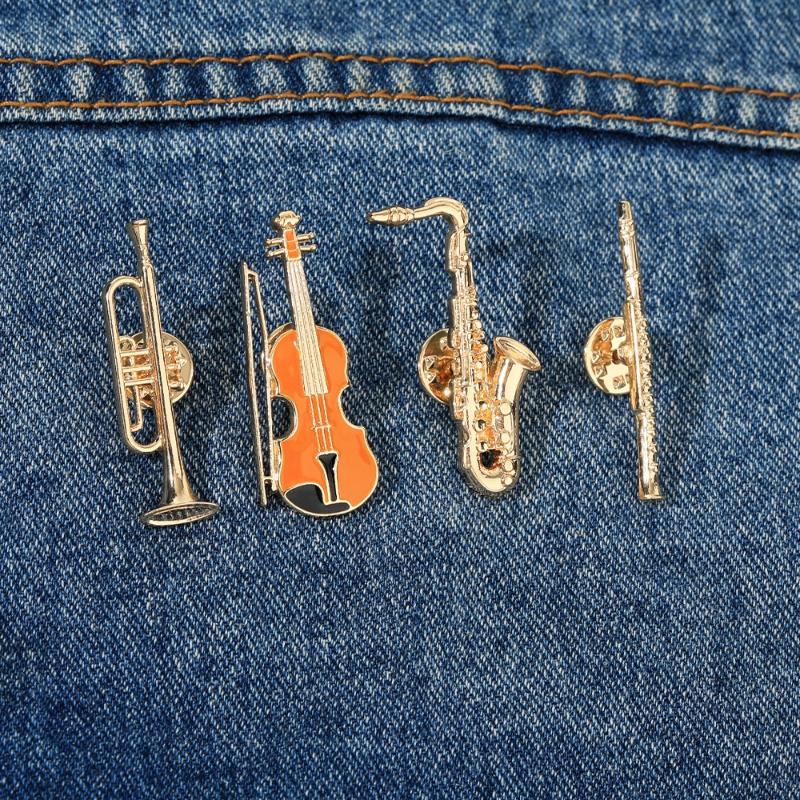 Musical Instrument In Orchestra - 1 Stück Orchester inspiriertes Abzeichen, humorvolle