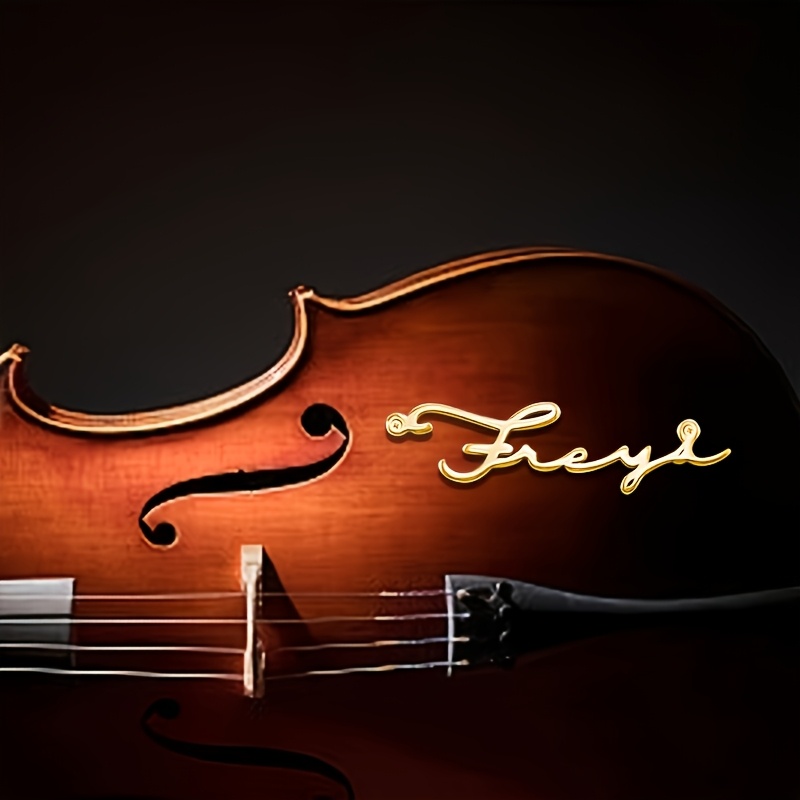 Musical Instrument With Names - [Maßgefertigt] Dekorative Namensschilder mit Namen, personalisierte