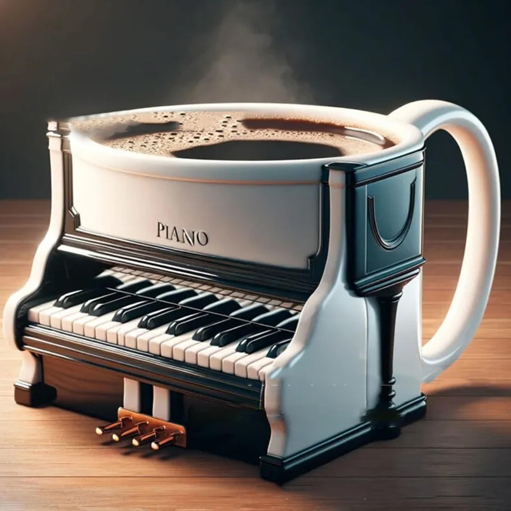 Neuartige Kaffeetasse für Musi – Musical Instrument Like Piano Bewertung und Preis