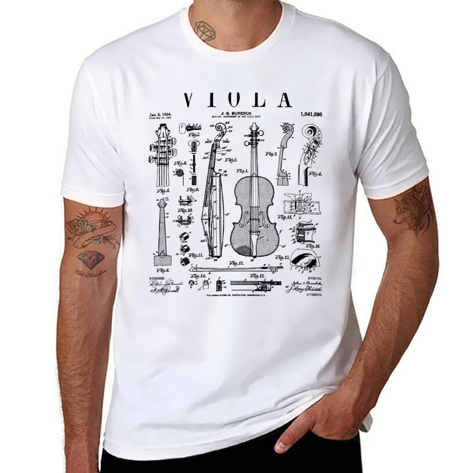Viola Spieler Musiker Musikins – Musical Instrument Viola Bewertung und Preis