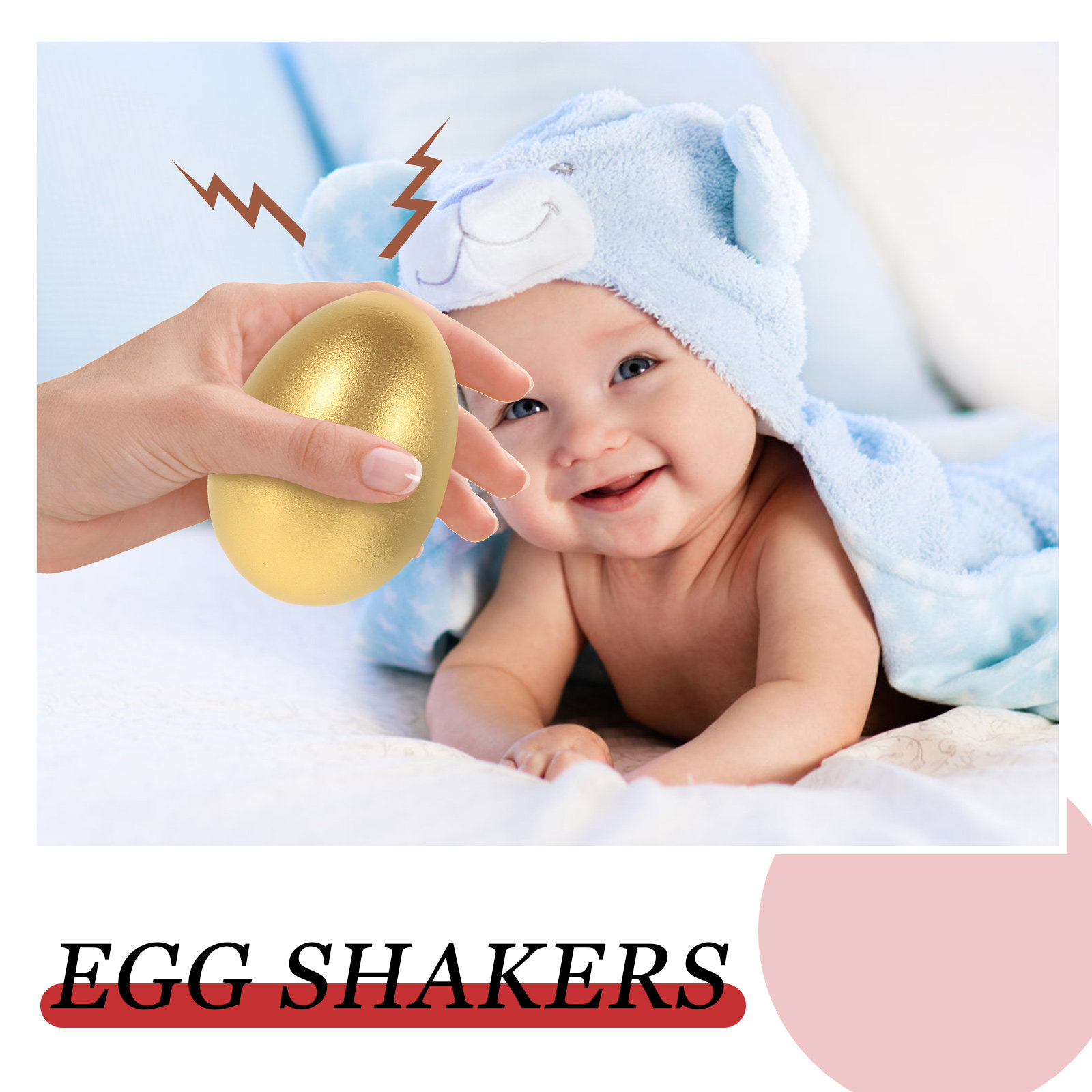 2 Stück Kinder-Sand-Eierschütt – Musical Instrument For Toddlers Bewertung und Preis