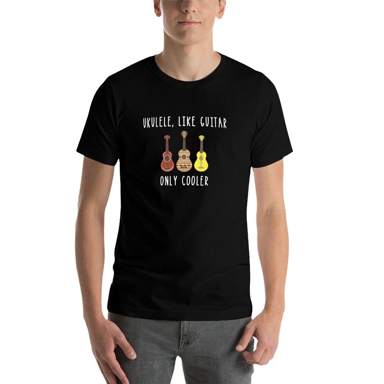 Ukulele-T-Shirt, das wie eine  – Musical Instrument Like Guitar Bewertung und Preis