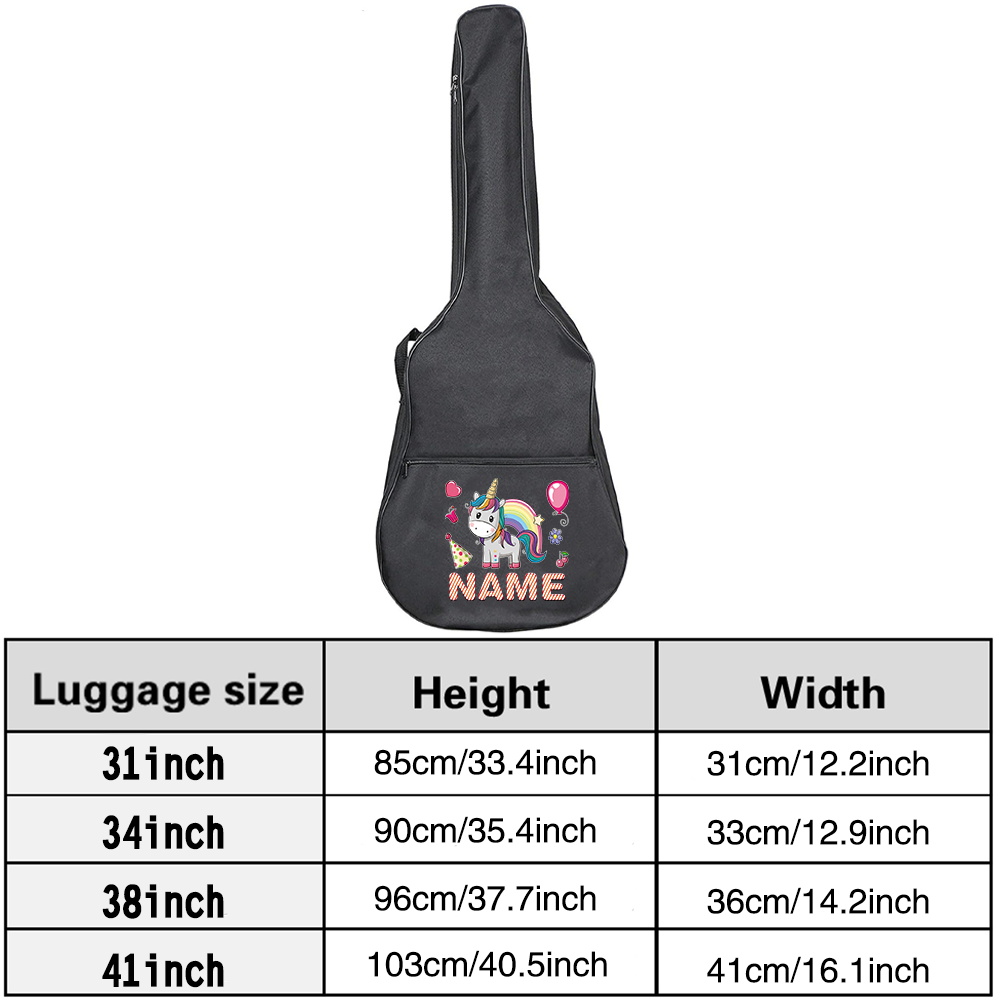 Angepasst Name Gitarre Tasche  – Musical Instrument With Names Bewertung und Preis