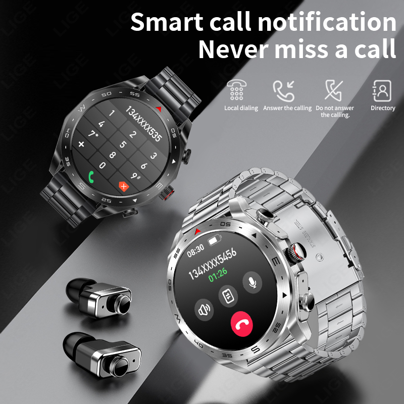 Neue T95 Smart Watch TWS 2-in- – Musical Instrument Japan Bewertung und Preis