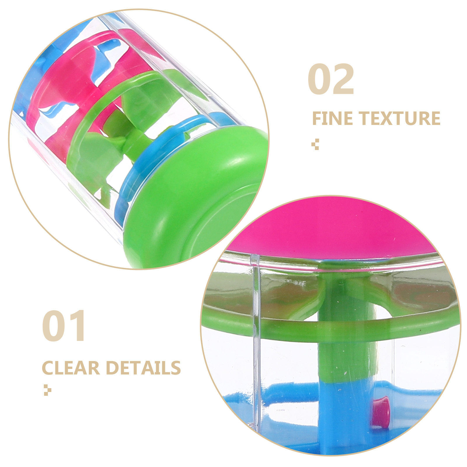 2 Stück Regenstöcke, spiralför – Musical Instrument For Toddlers Bewertung und Preis
