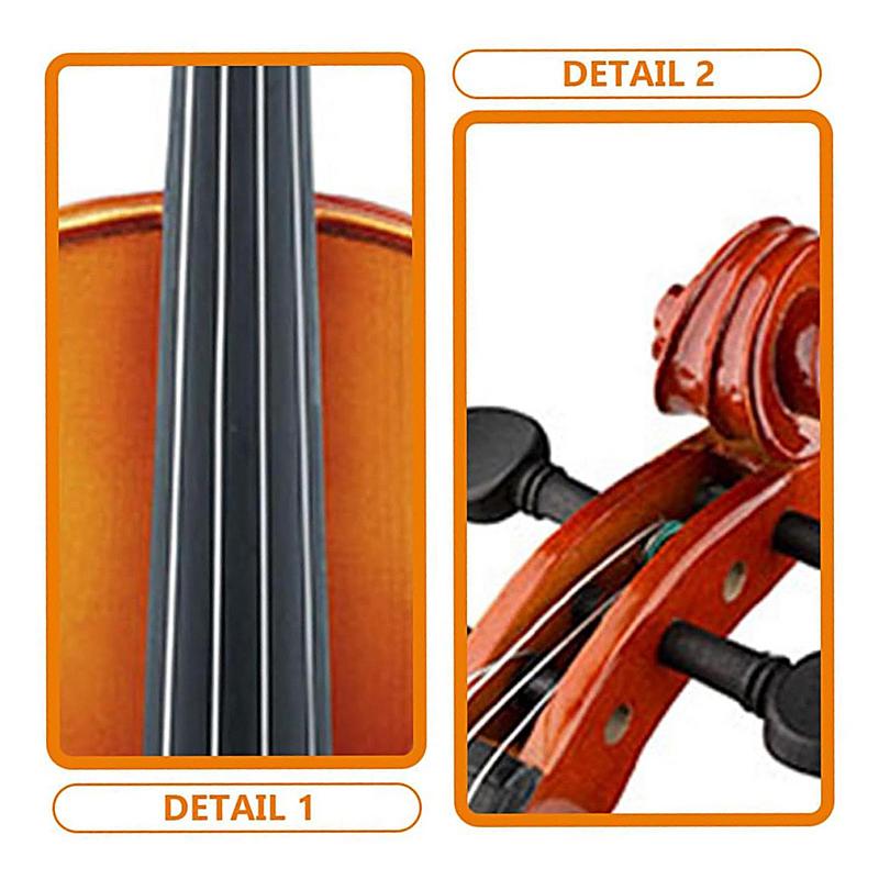Viola Saiten Set 4X Silber Nic – Musical Instrument Viola Bewertung und Preis